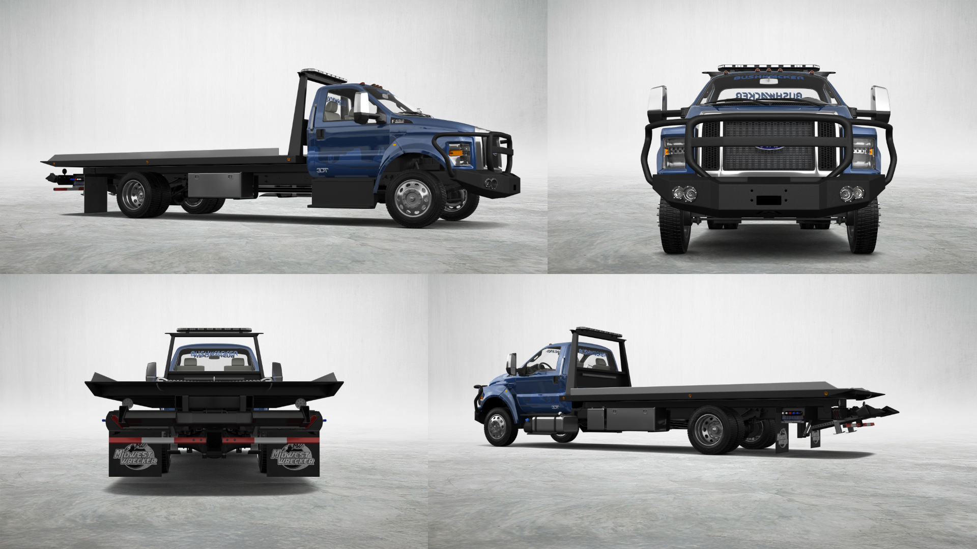 Ford F-650 Tow Truck Pickup 2016 tuning