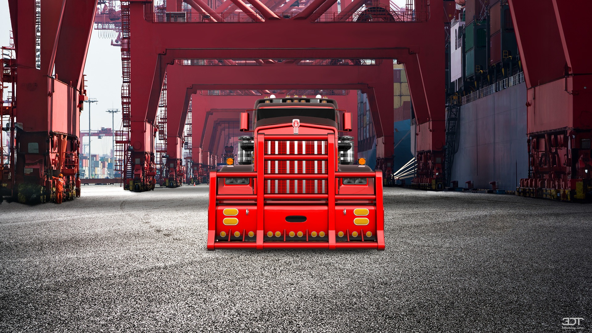 Kenworth W900 Sleeper Cab Truck 2015 Images