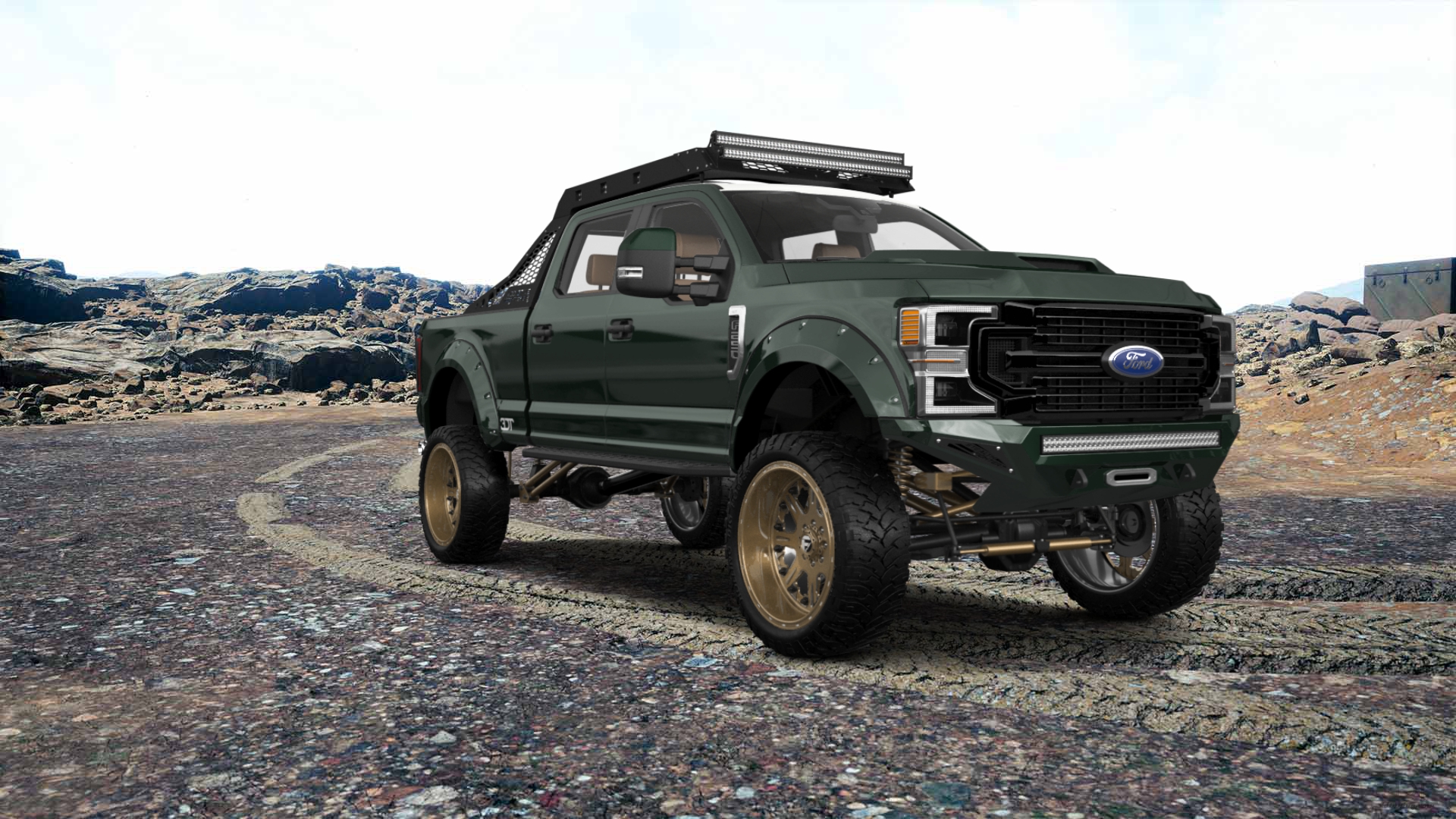 Ford F-250 4 Door pickup truck 2021