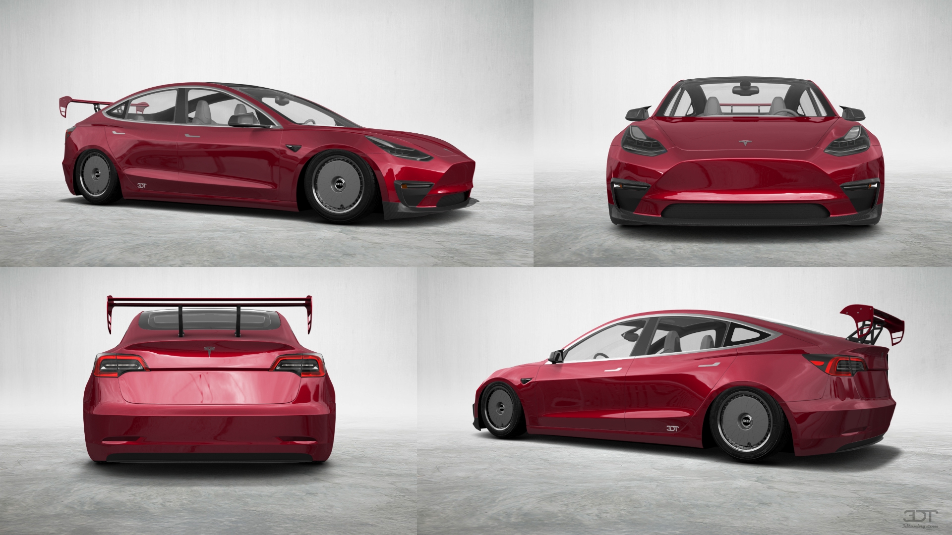 Tesla Model 3 4 Door Saloon 2017 tuning