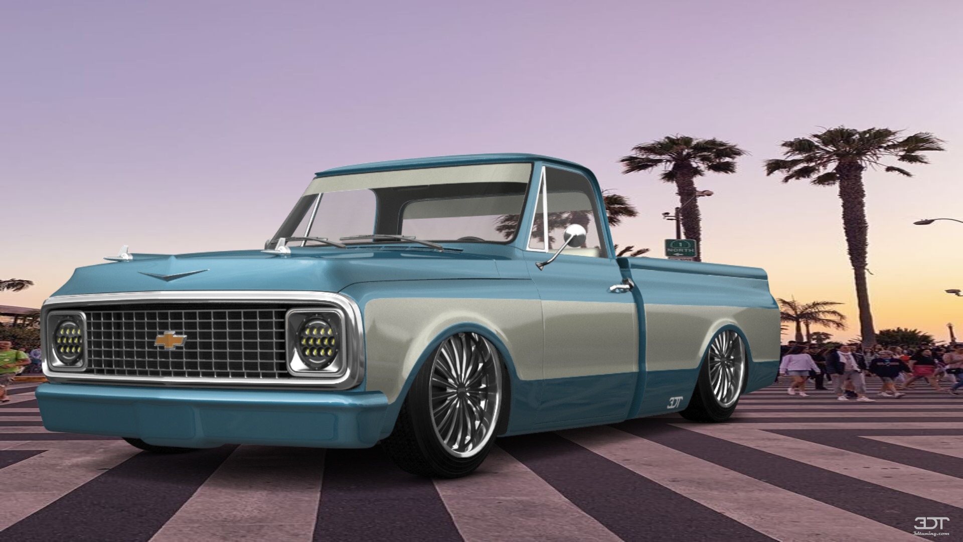 Chevrolet C-10 Cheyenne 2 Door pickup truck 1972