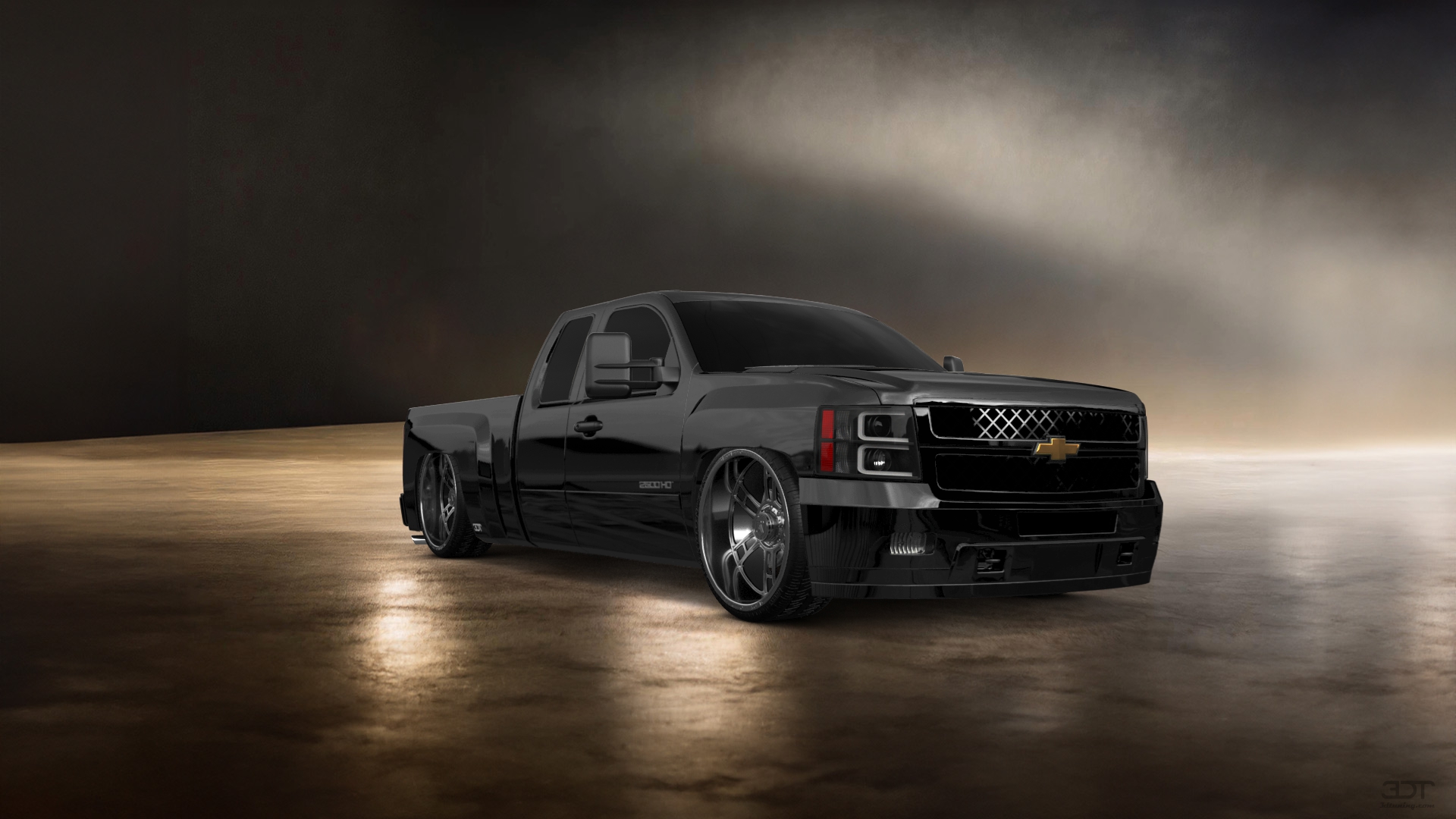 Chevrolet Silverado 2500 HD Extended Cab Pickup Truck 2007