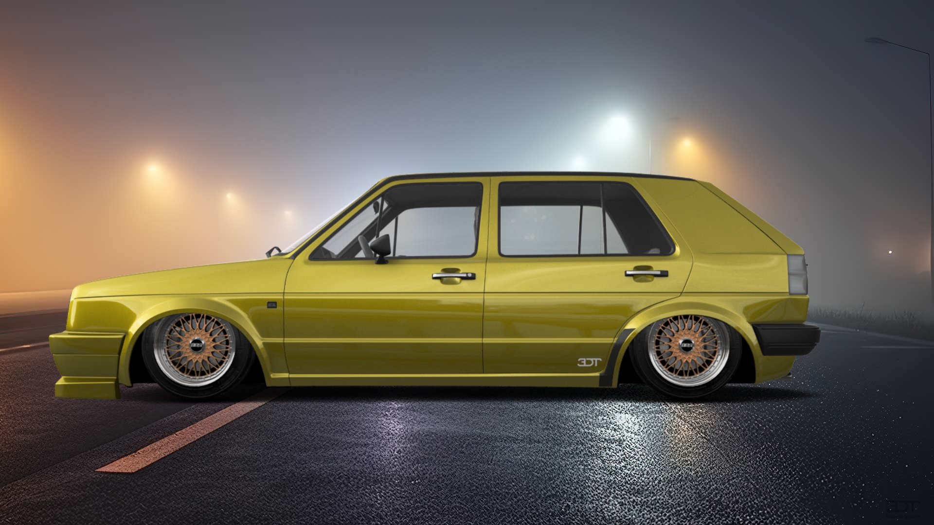 Volkswagen Golf Mk2 5 Door Hatchback 1983 tuning