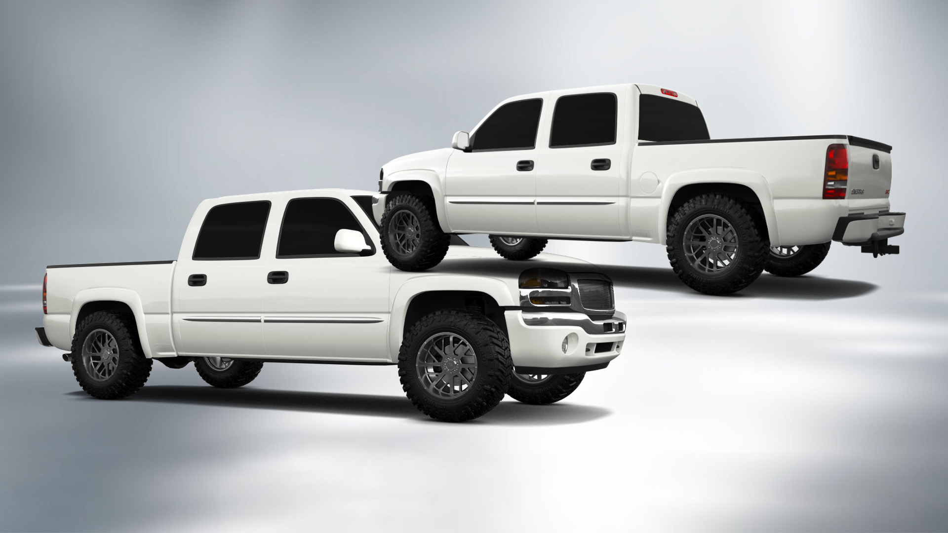GMC Sierra 1500 Crew Cab Pickup Truck 2000