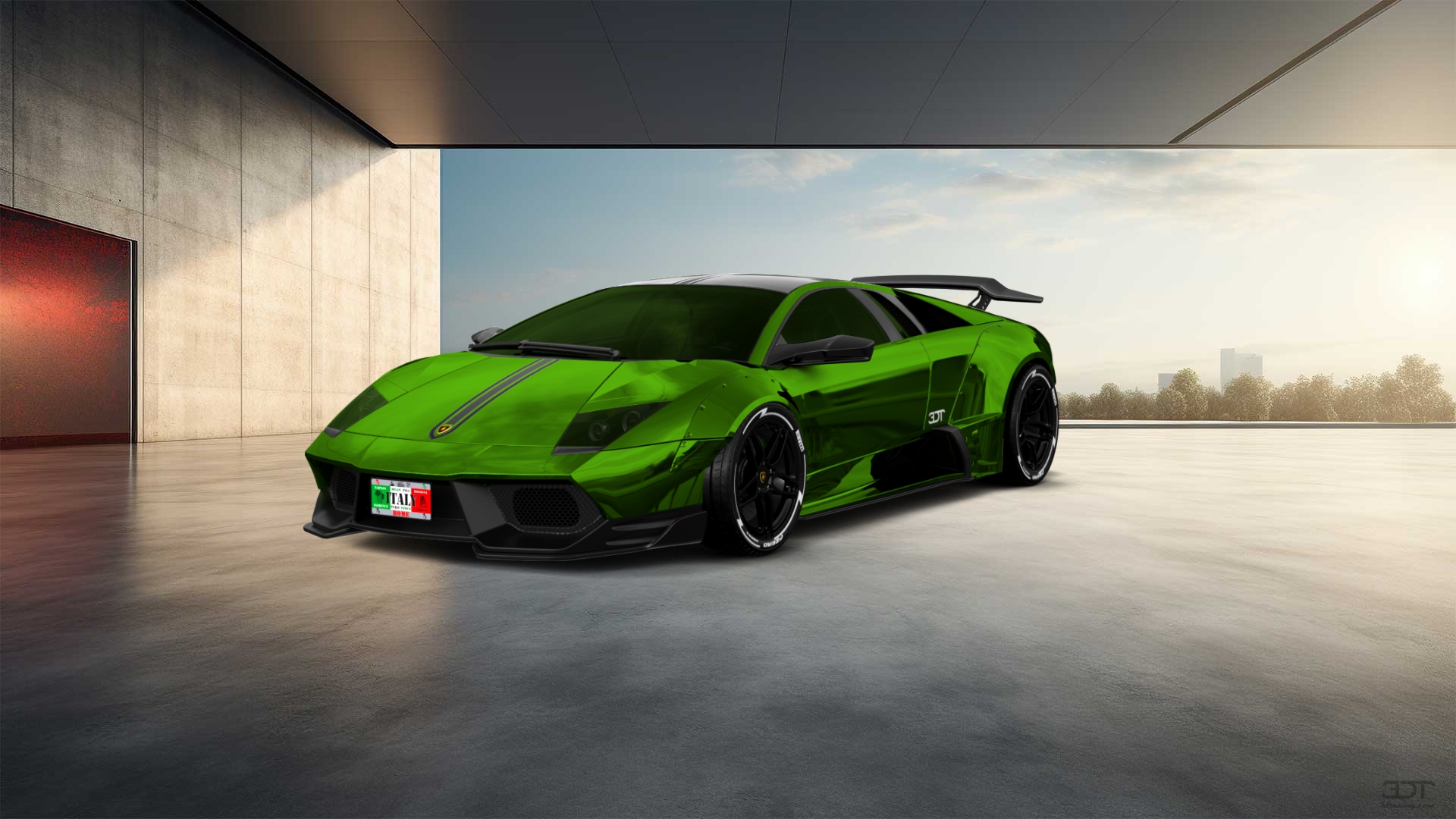 Lamborghini Murcielago 2 Door Coupe 2001 tuning