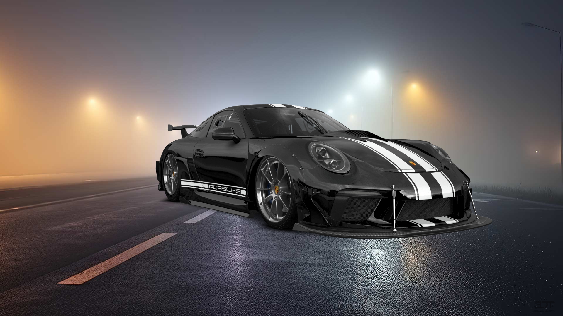 Porsche 911 Carrera 2 Door Coupe 2011 tuning