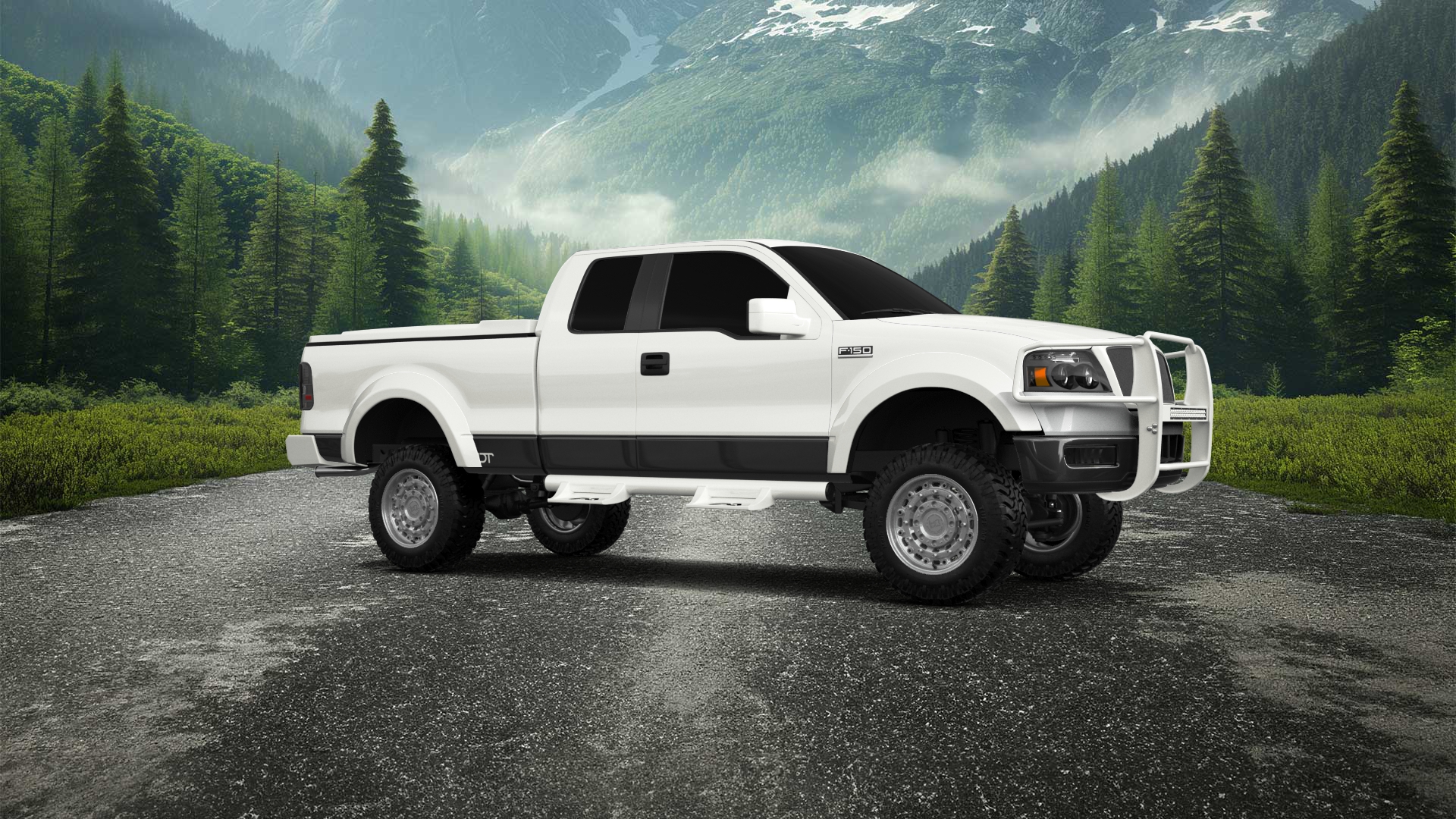 Ford F-150 SuperCab 4 Door pickup truck 2004 tuning