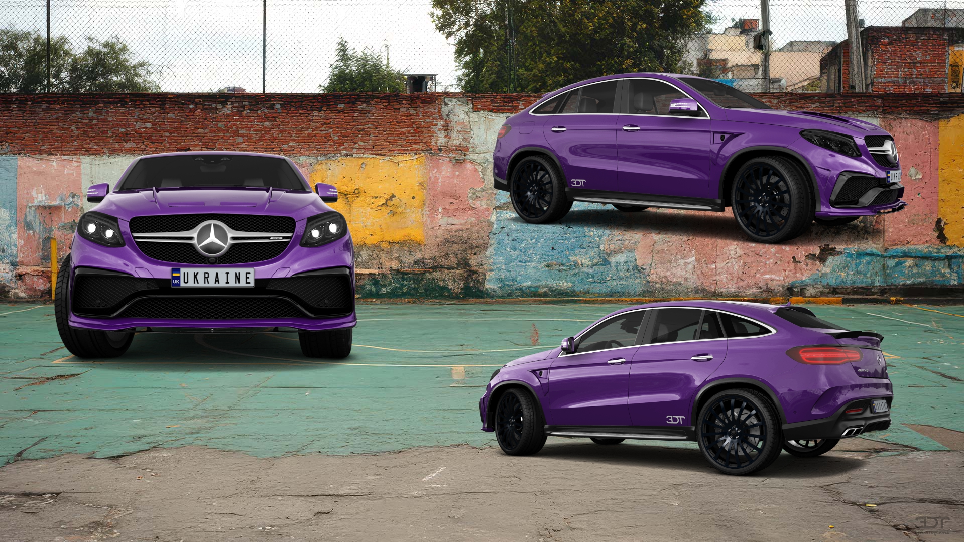 Mercedes GLE Coupe SUV 2016 tuning
