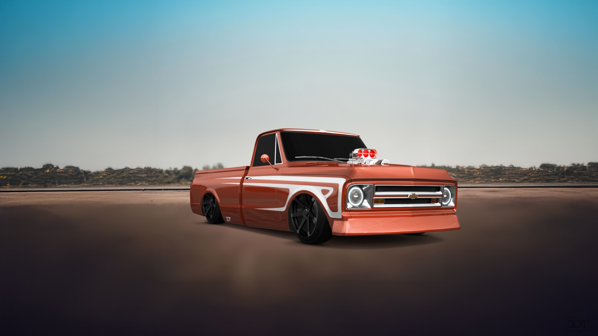 Chevrolet C-10 Cheyenne 2 Door pickup truck 1967 tuning