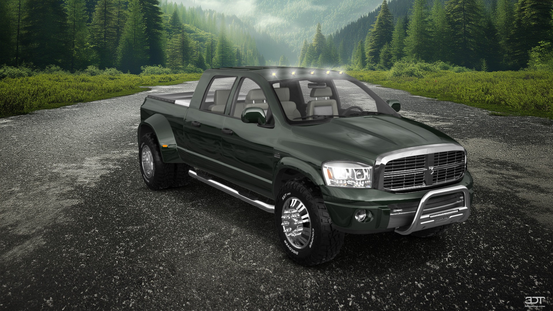 Dodge Ram 3500 Dually 4 Door pickup truck 2007