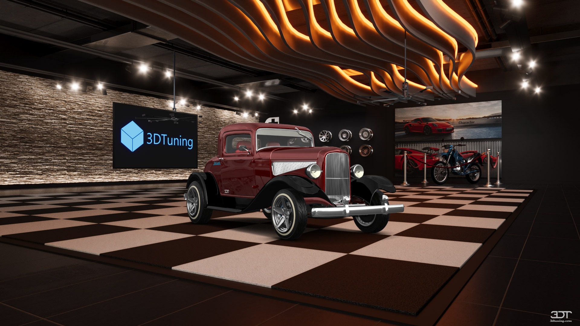 Ford Model B Deluxe 2 Door Coupe 1932