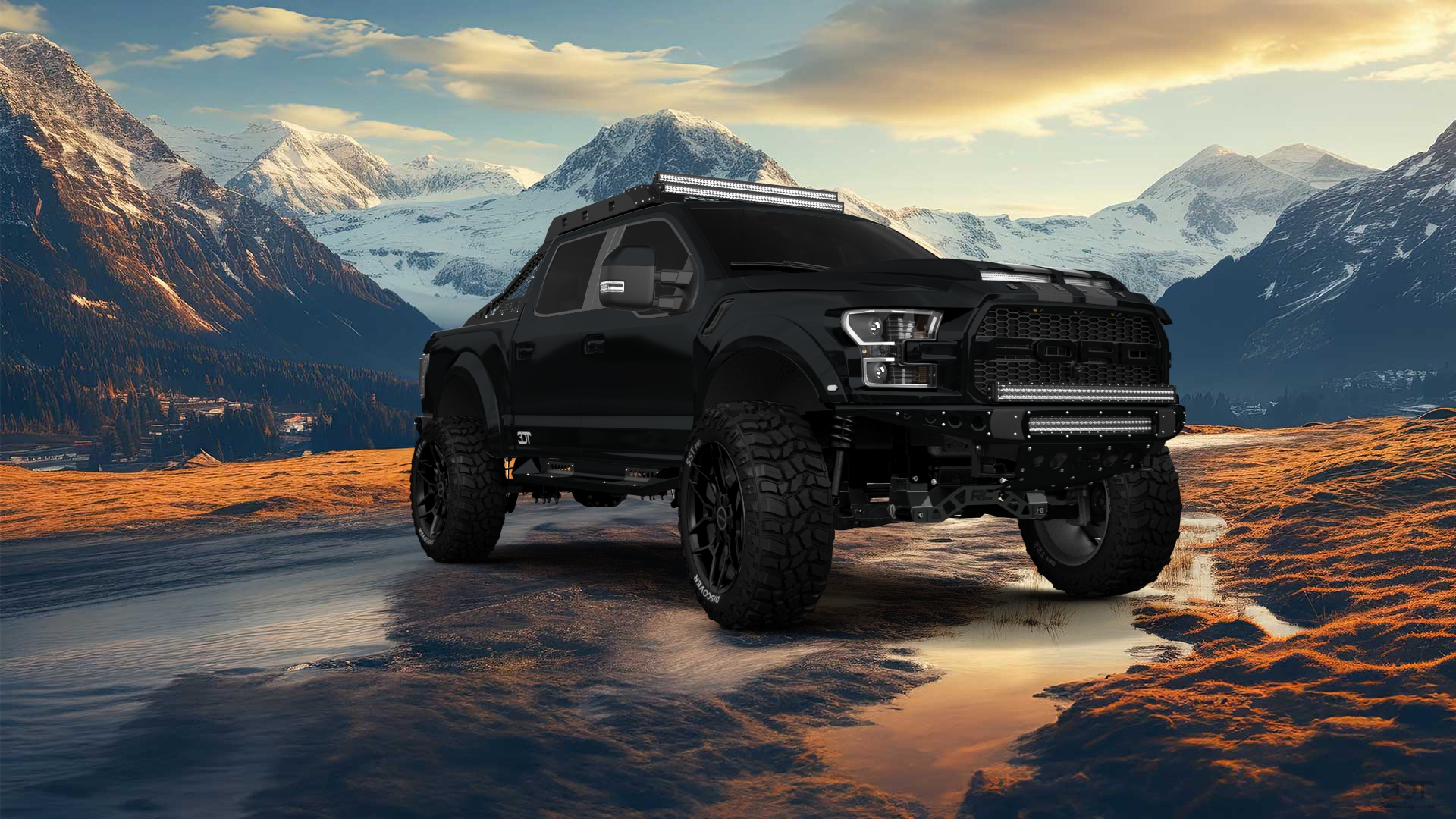 Ford F-150 Raptor 4 Door pickup truck 2017