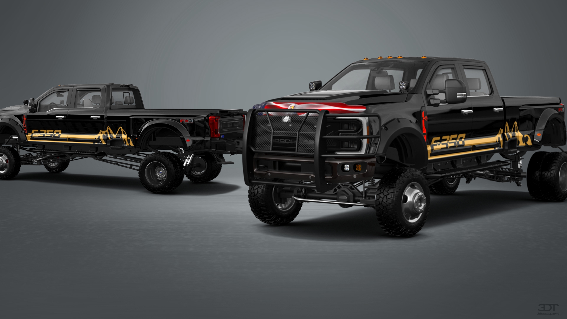 Ford F-350 DRW Crew Cab 4 Door pickup truck 2023 tuning