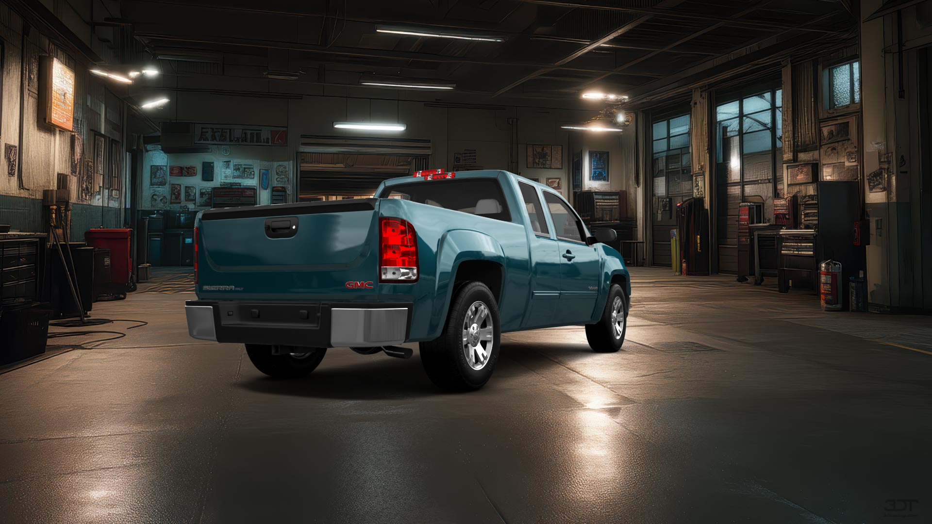 GMC Sierra 1500 Double Cab 6.6 ft box 2 Door truck 2007