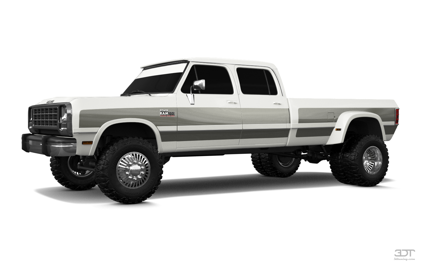 Dodge Ram 350 4 Door pickup truck 1991
