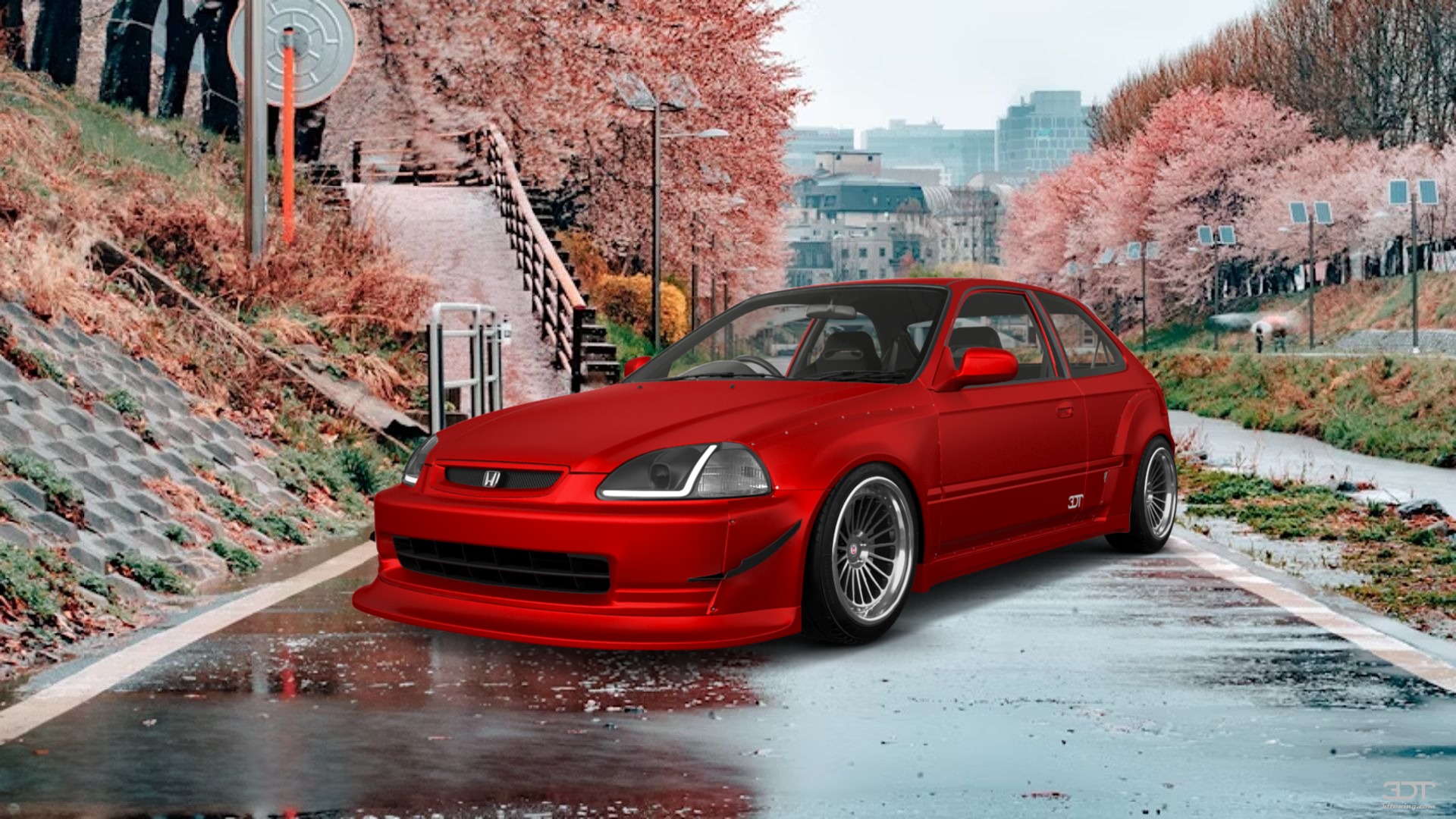 Honda Civic 3 Door Hatchback 1997 tuning