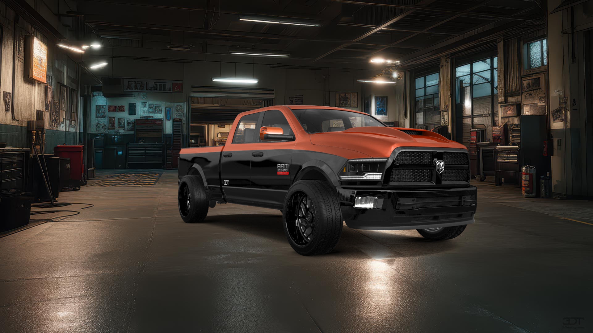 Harley Davidson Ram 2500 street truck