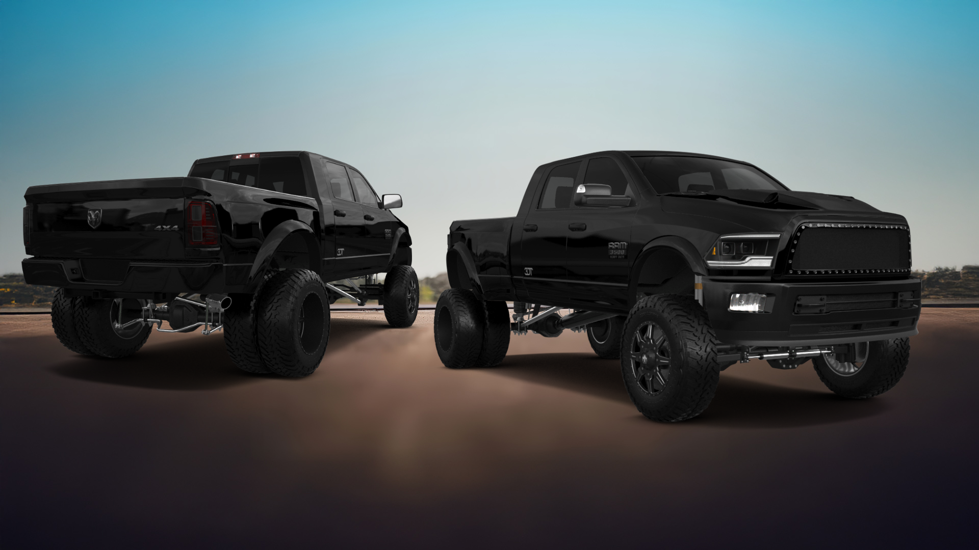 Dodge Ram 3500 4 Door Truck 2014 tuning