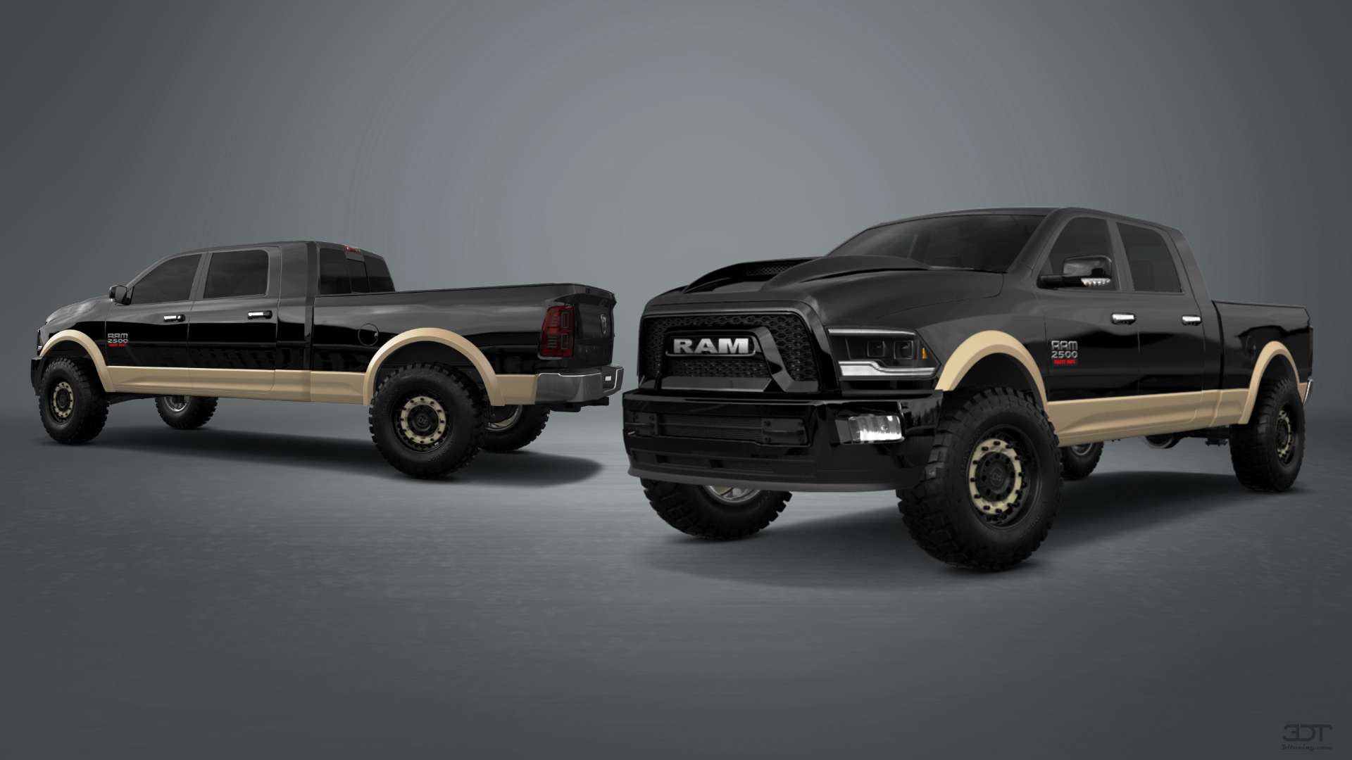 Dodge Ram 2500 Mega Cab 6.4 ft box 4 Door pickup truck 2010