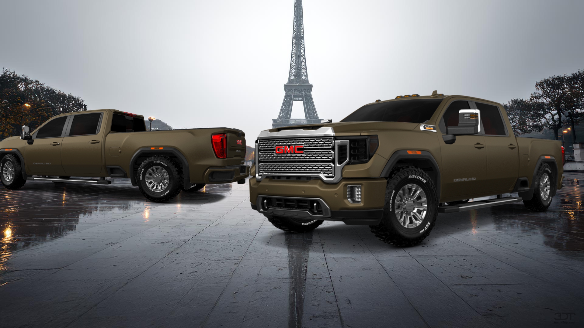 GMC Sierra 2500 HD 4 Door pickup truck 2020 tuning