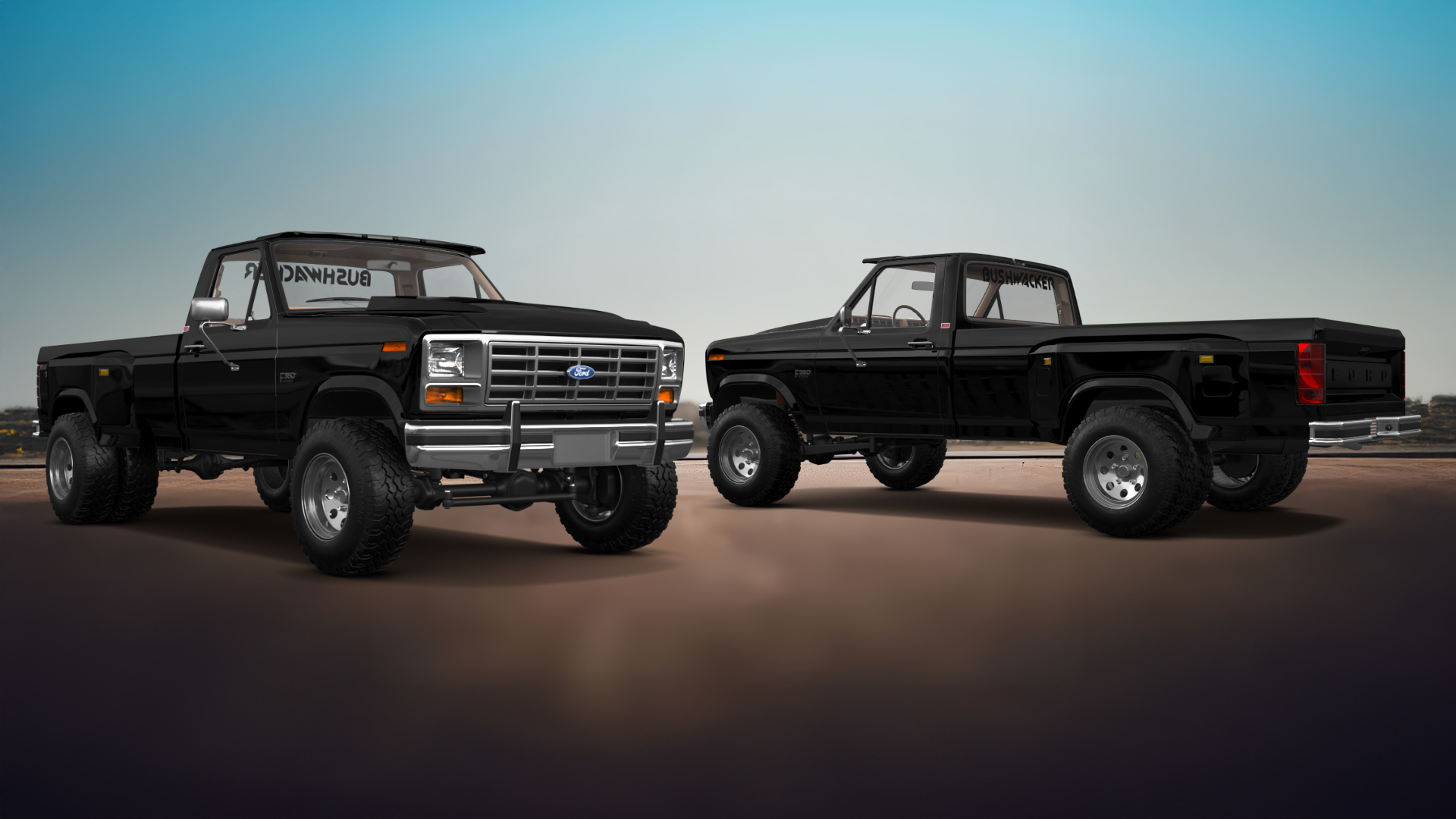 Ford F-350 Dually Regular Cab 2 Door pickup truck 1980 tuning
