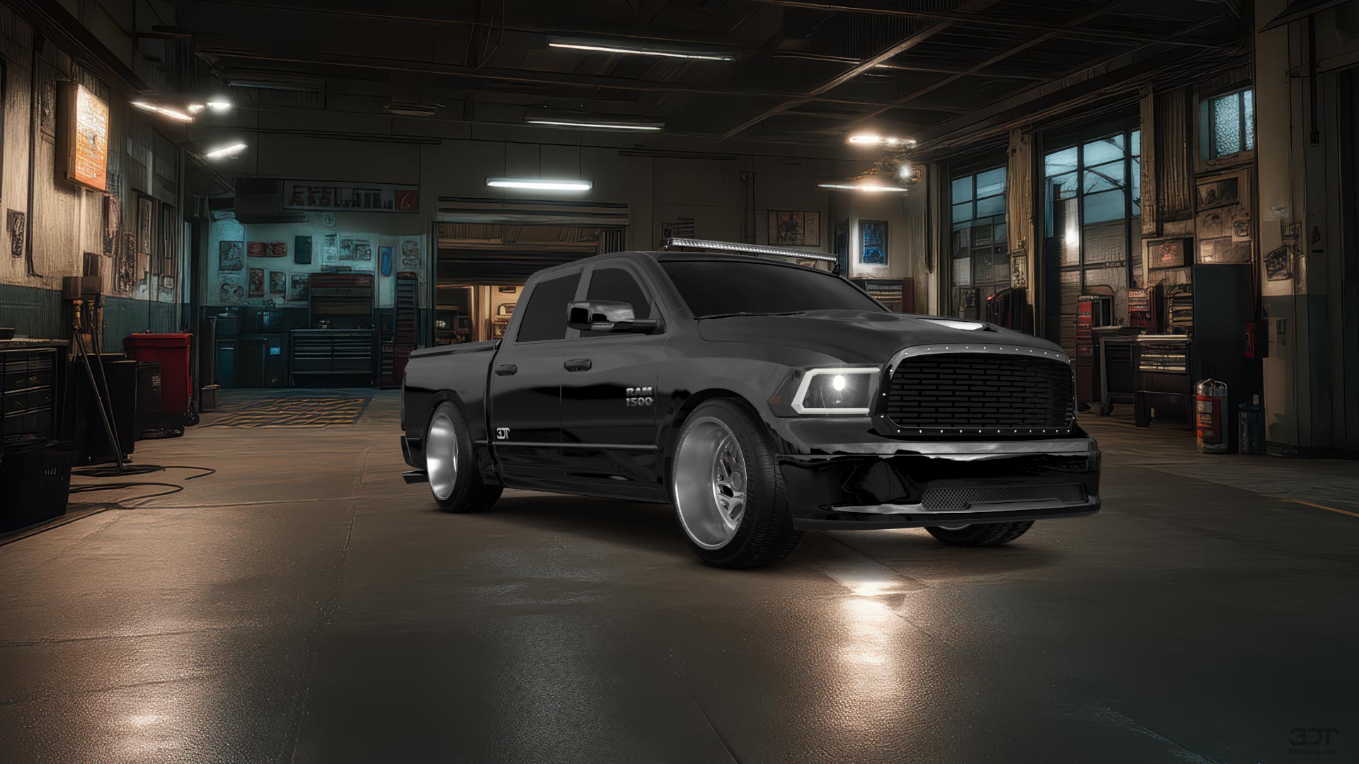 Dodge Ram 1500 5.7' box 4 Door pickup truck 2010 tuning