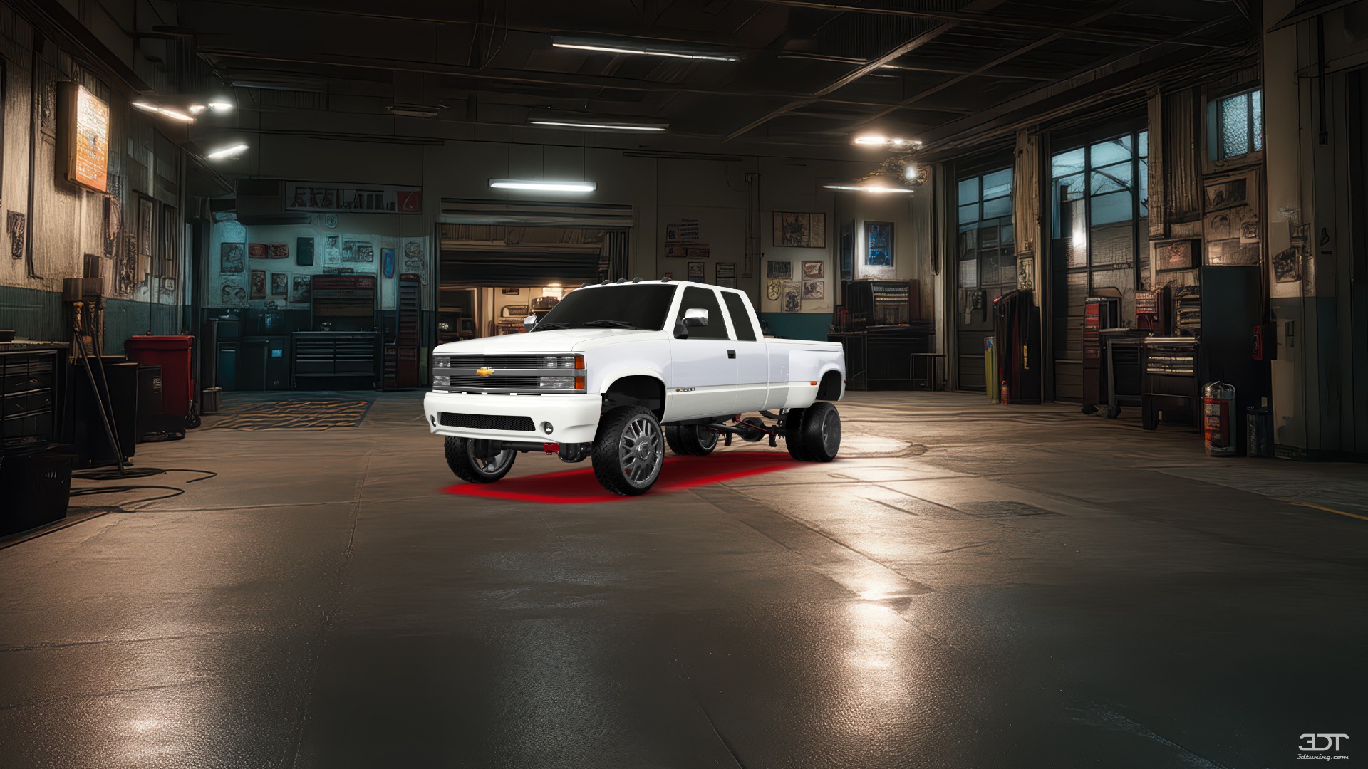 Chevrolet K3500 Extended Cab Pickup Truck 1988 tuning