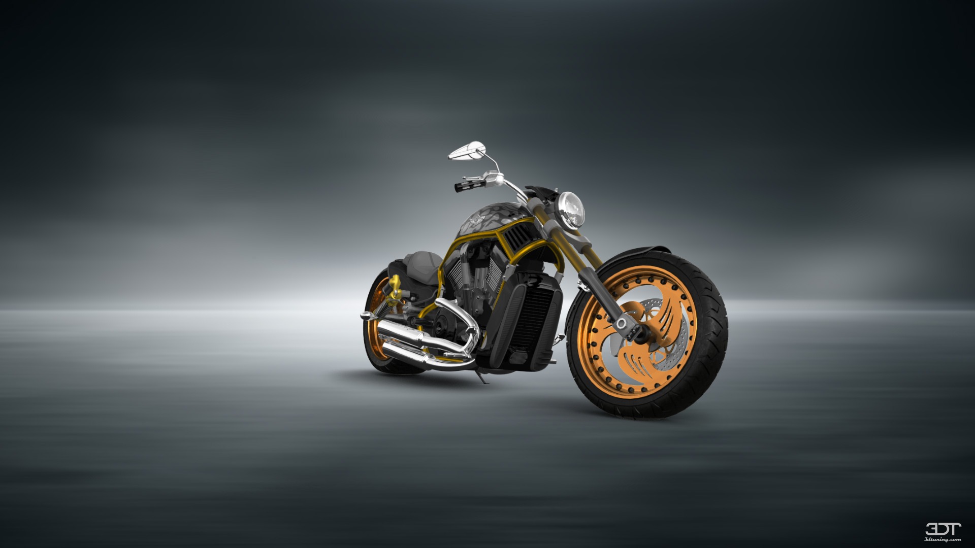 Harley-Davidson Custom Chopper Cruiser 2011