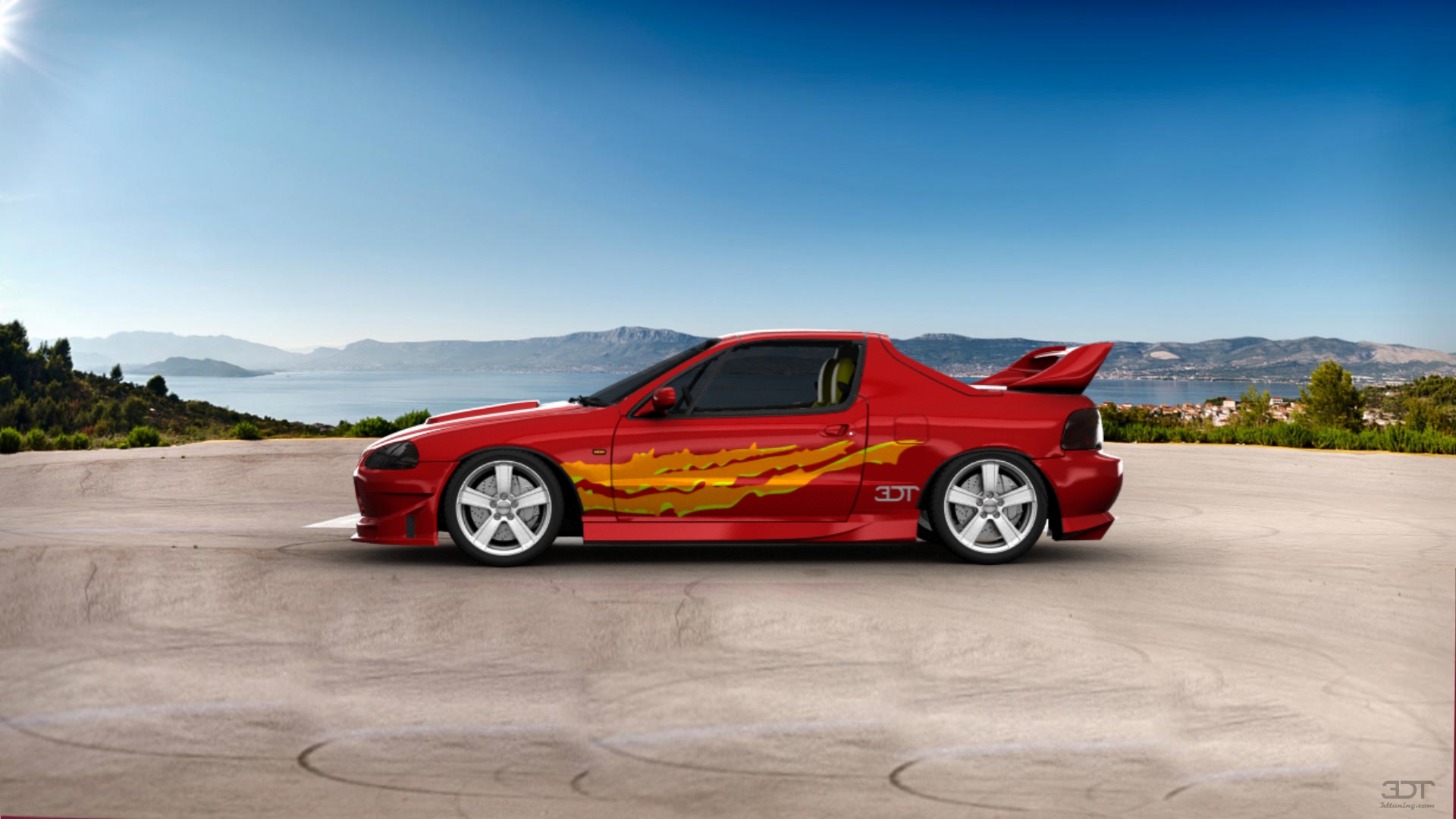 Honda CR-X Del Sol SiR Coupe 1995 tuning