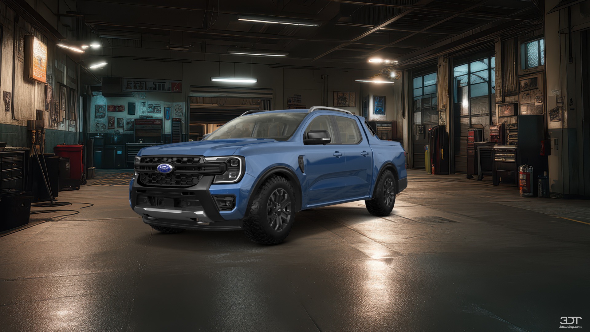 Ford Ranger 4 Door pickup truck 2022 tuning