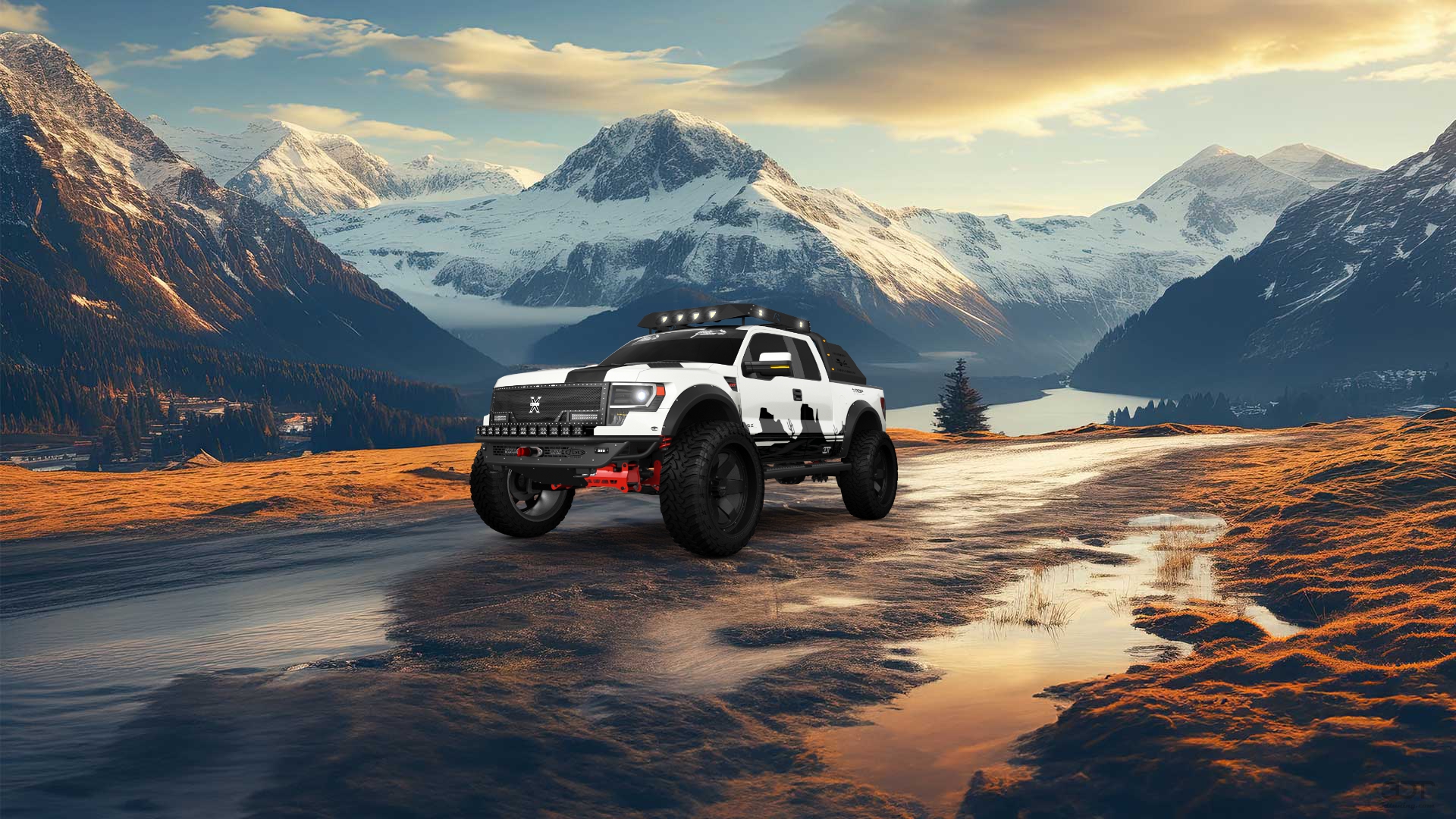 Ford F-150 SVT Raptor 2 Door pickup truck 2010