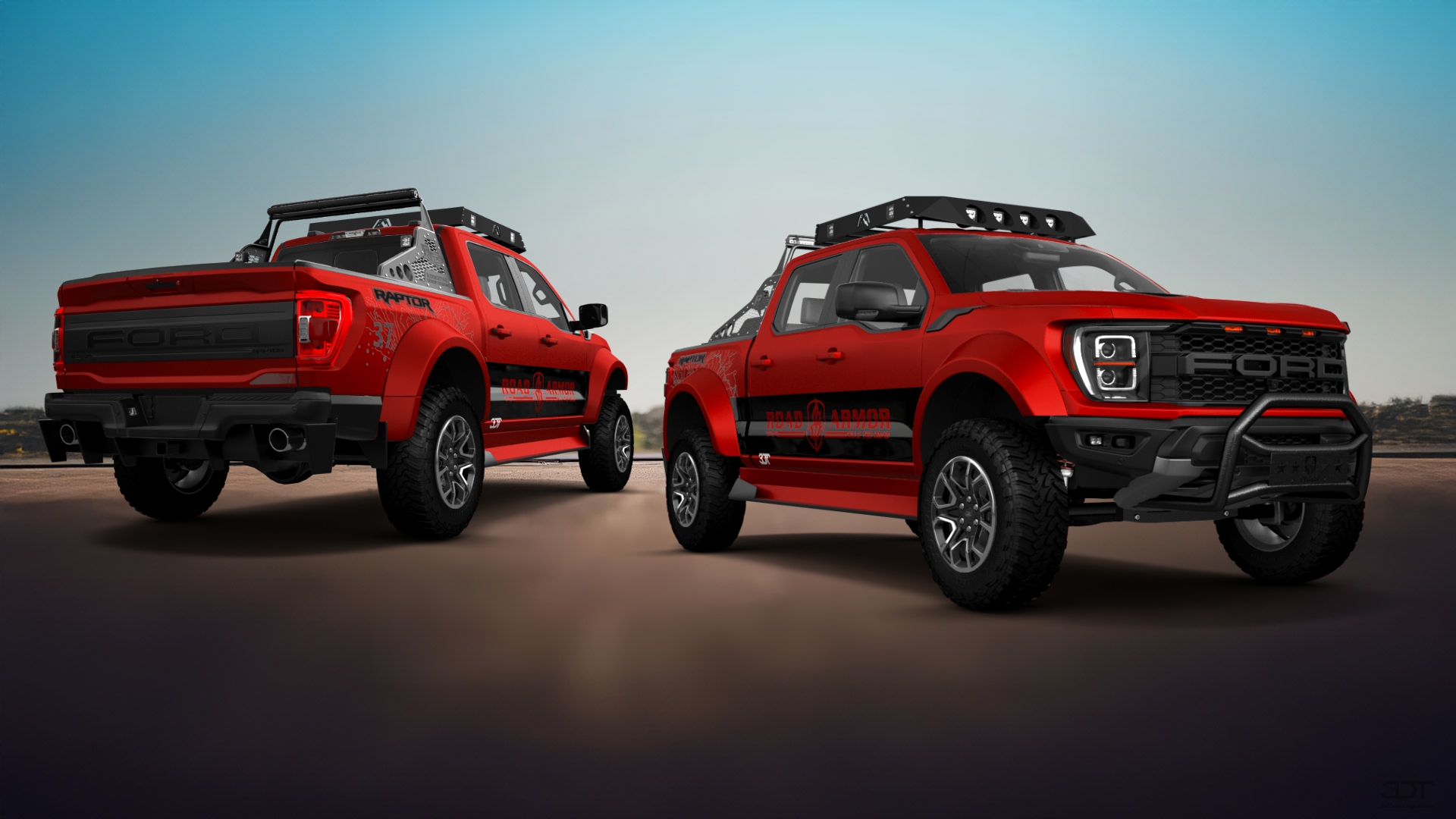 Ford F-150 Raptor 4 Door pickup truck 2021 tuning