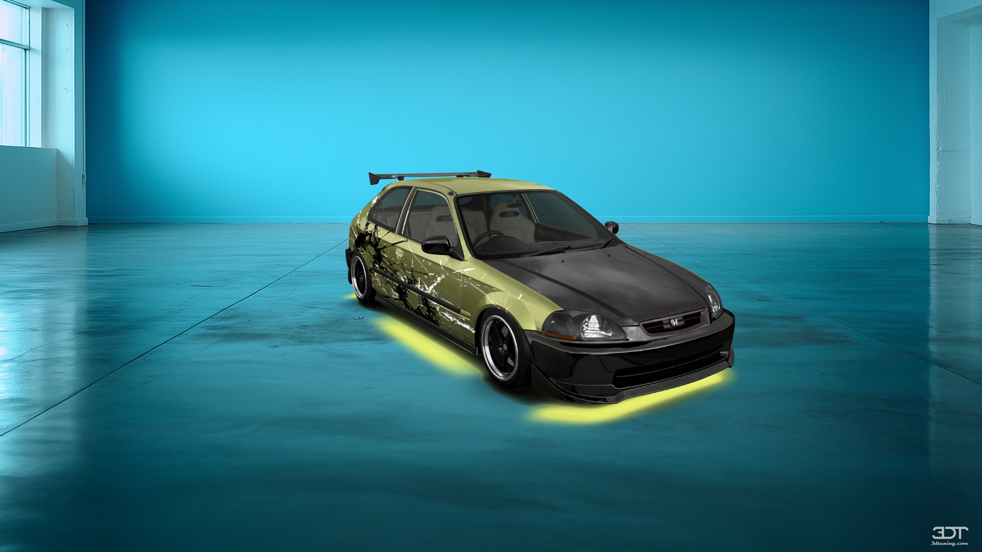 Honda Civic 3 Door Hatchback 1997 tuning