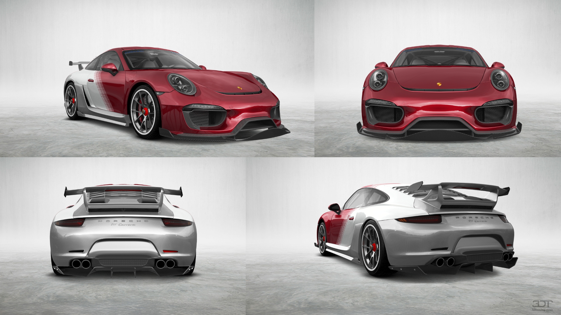 Porsche 911 Carrera 2 Door Coupe 2011 tuning