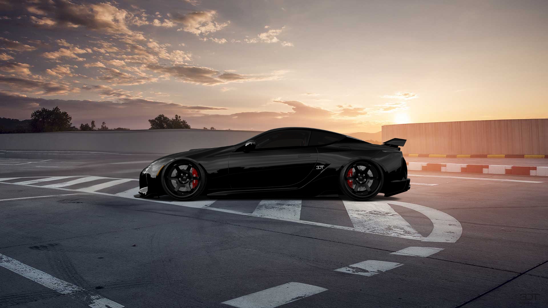 Lexus LC500 2 door fastback coupe 2017