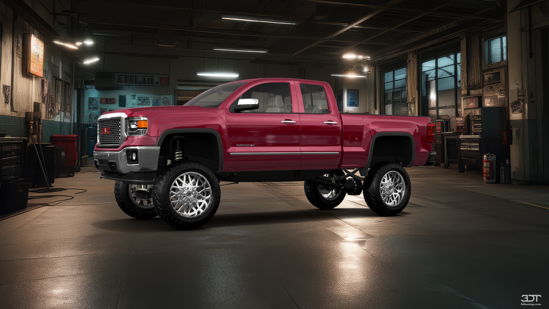 Tuning GMC Sierra 1500 Double Cab 6.5 4 Door Truck 2014