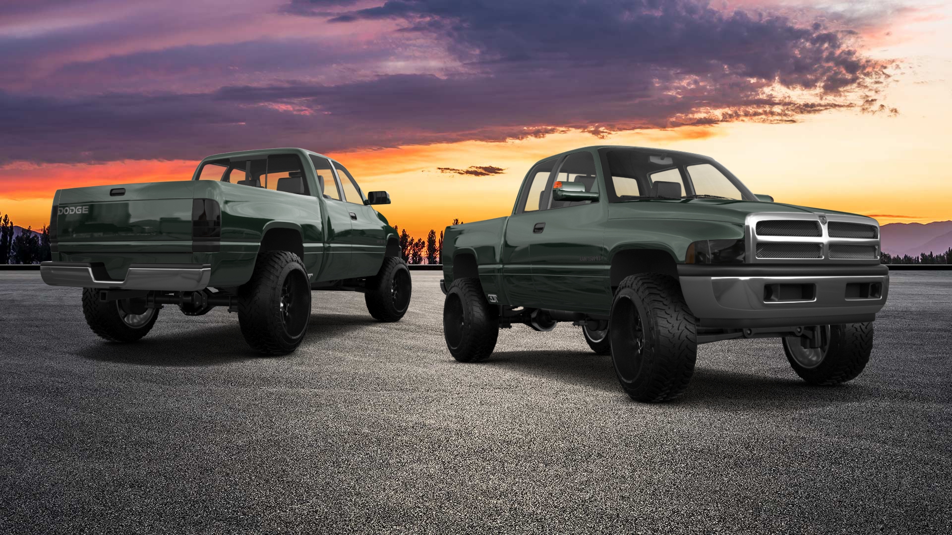 Dodge Ram 1500 Club Cab Pickup Truck 1999 tuning