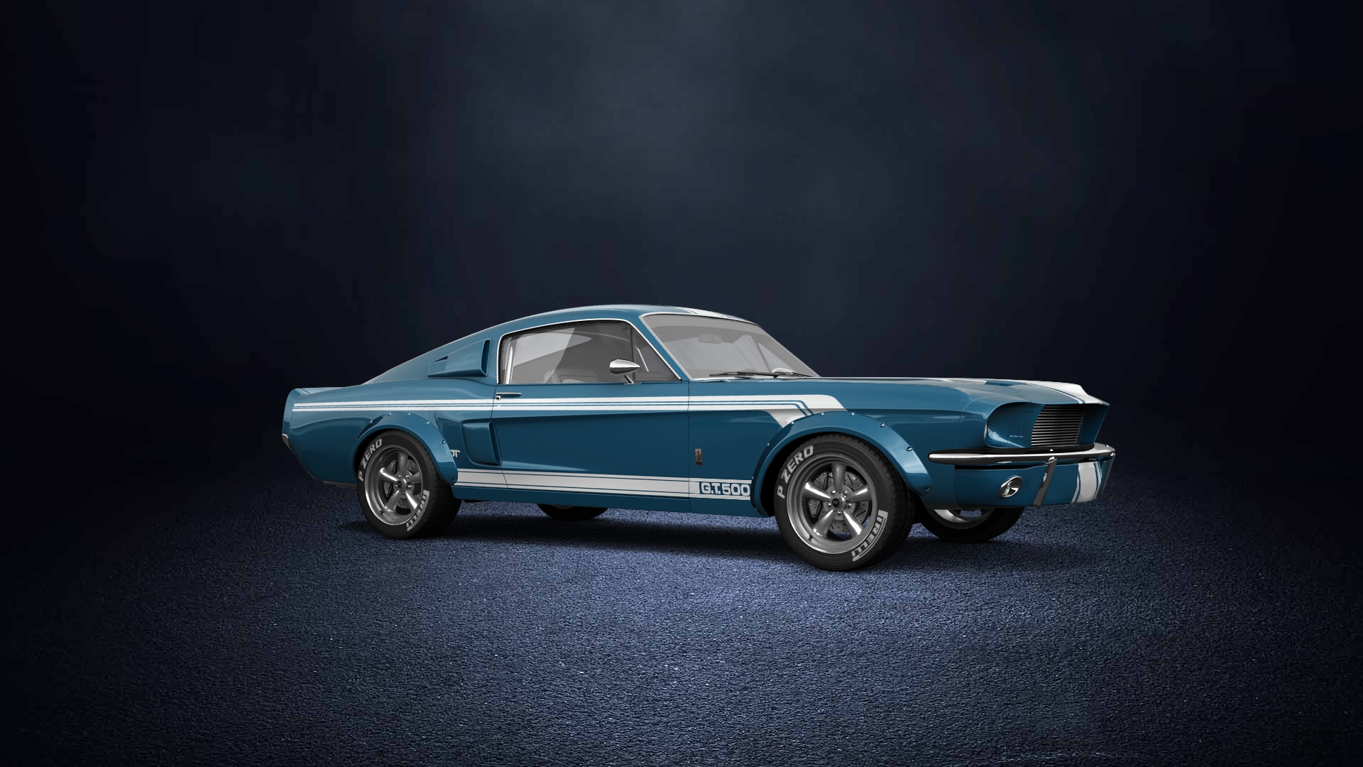 Mustang GT500 2 Door Coupe 1968 tuning