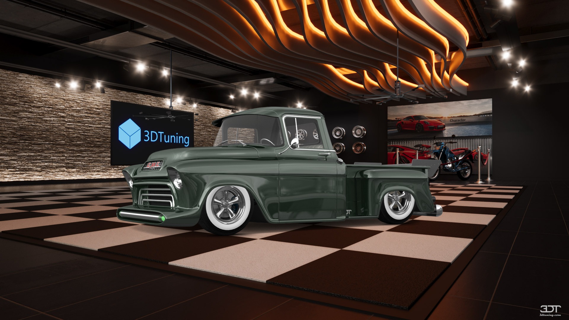 GMC 100 Stepside 2 Door pickup truck 1957