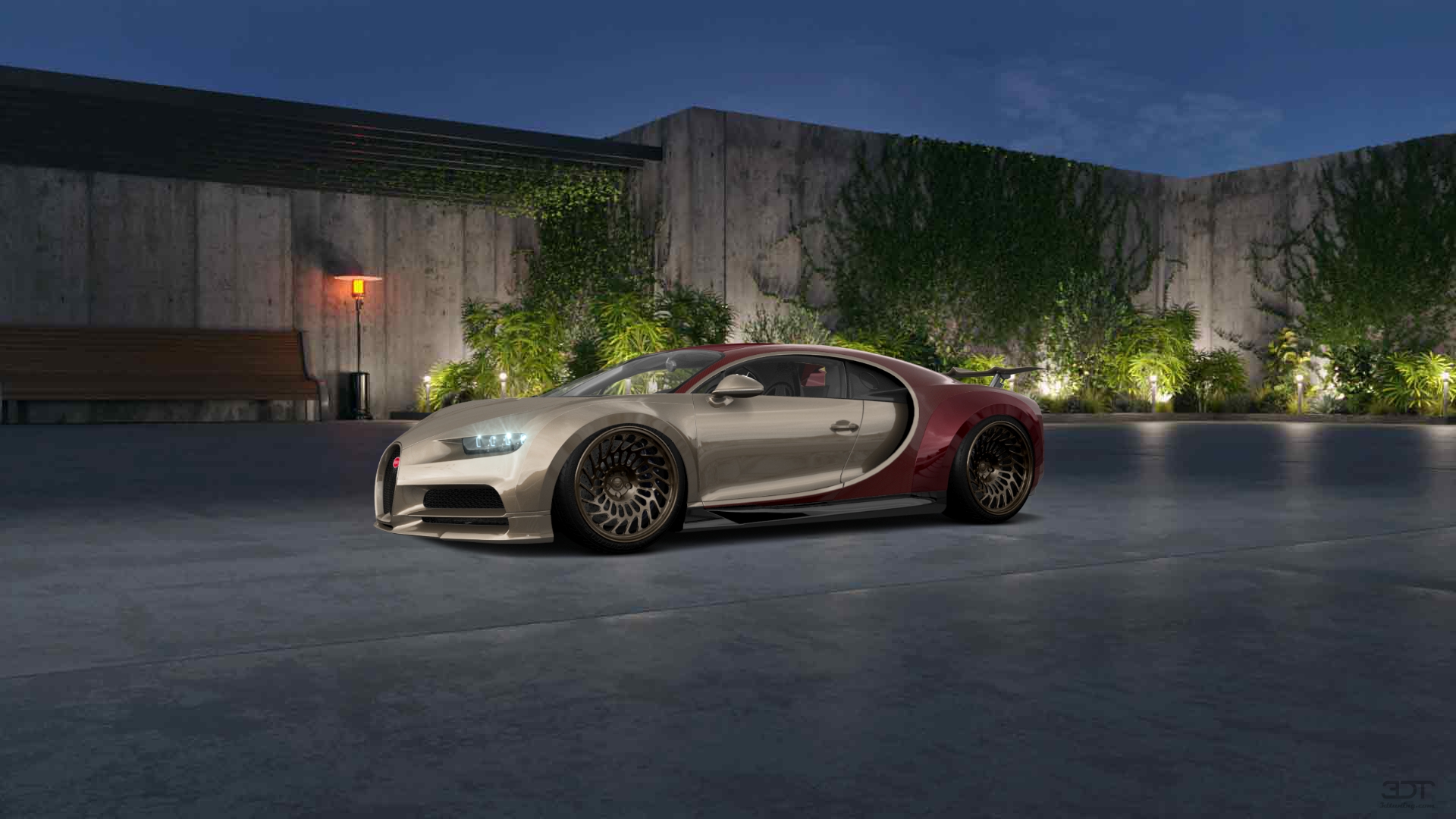 Bugatti Chiron 2 Door Coupe 2016