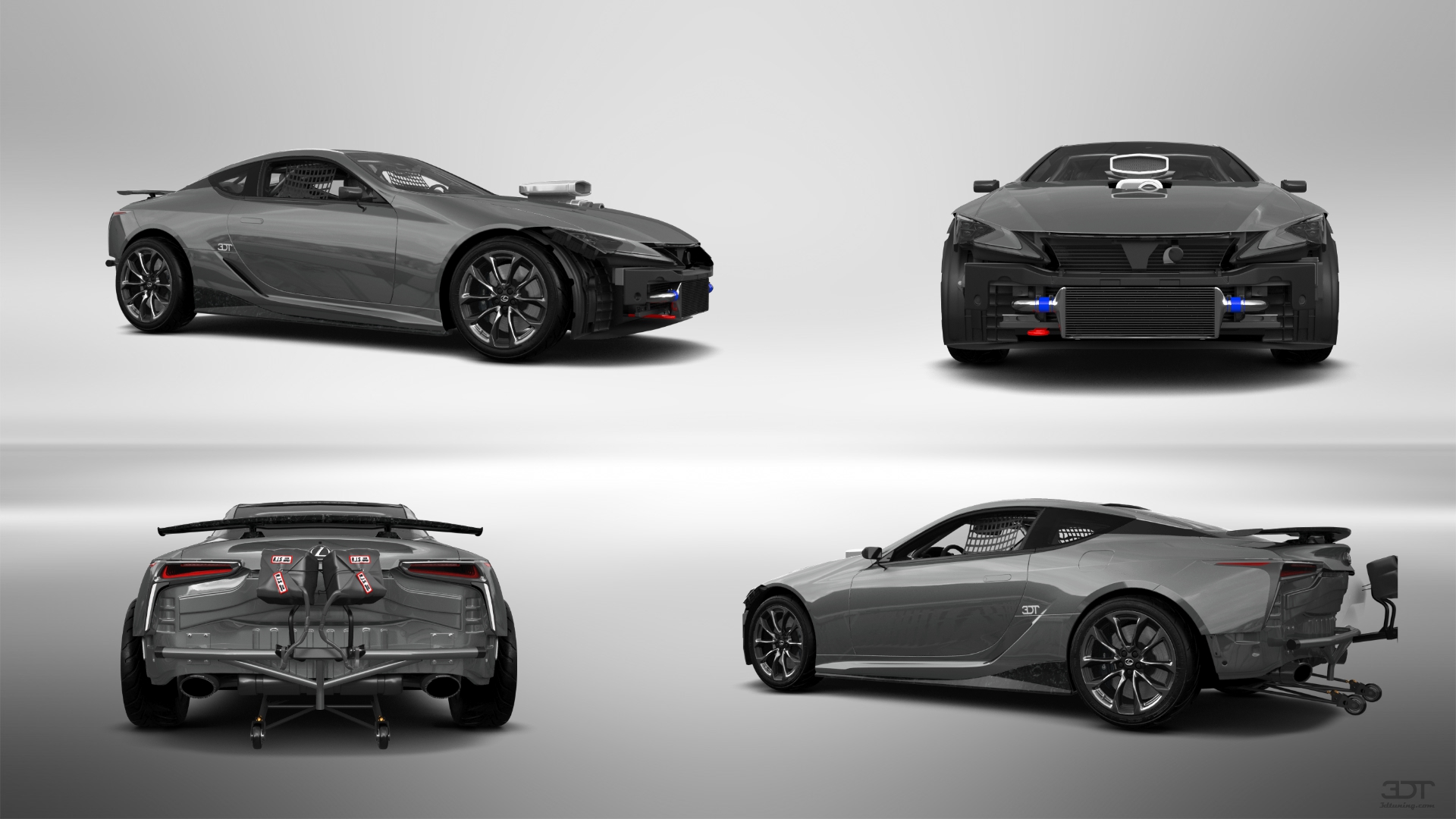 Lexus LC500 2 door fastback coupe 2017 tuning