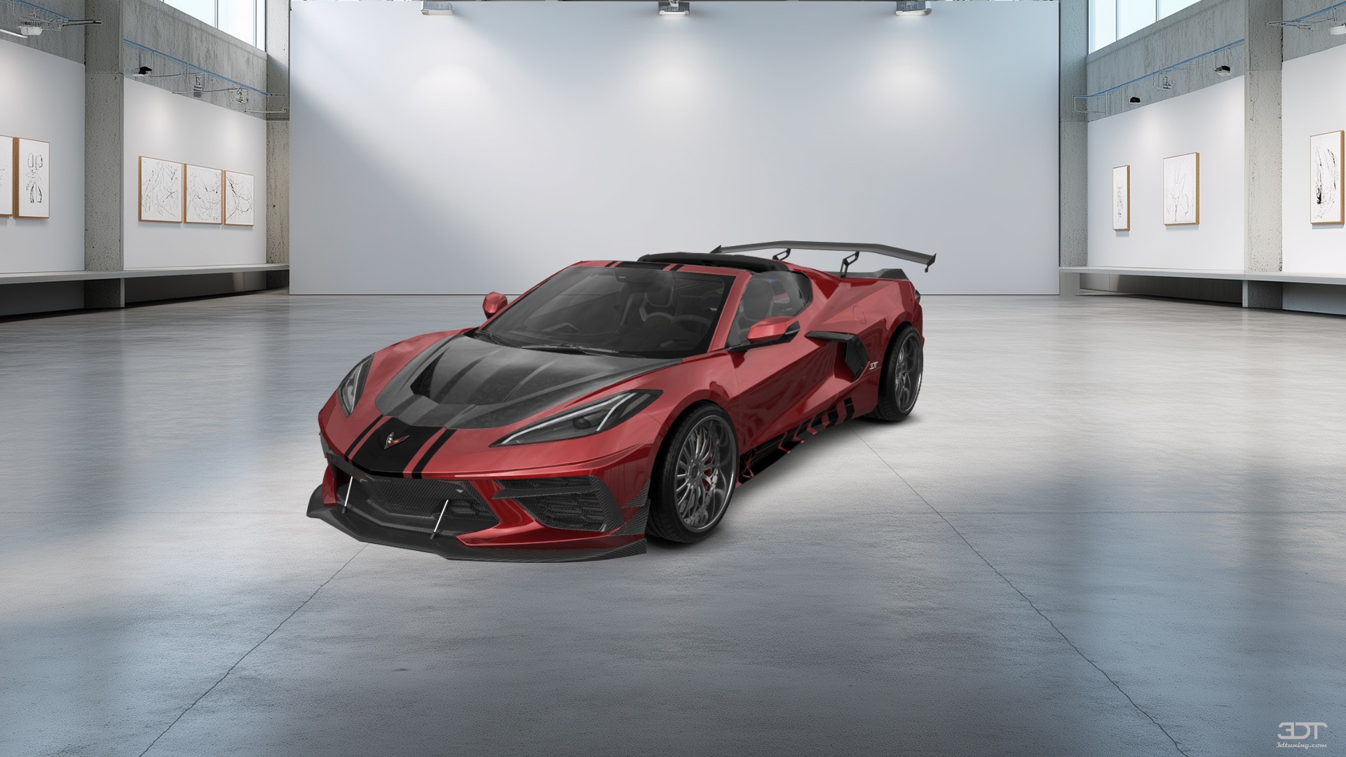 Chevrolet Corvette 2 door targa top 2020 tuning
