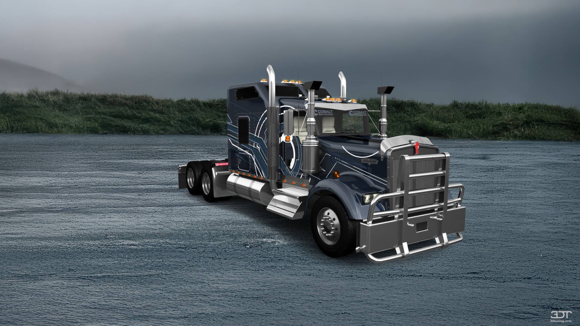 Kenworth W900 Sleeper Cab Truck 2015 tuning