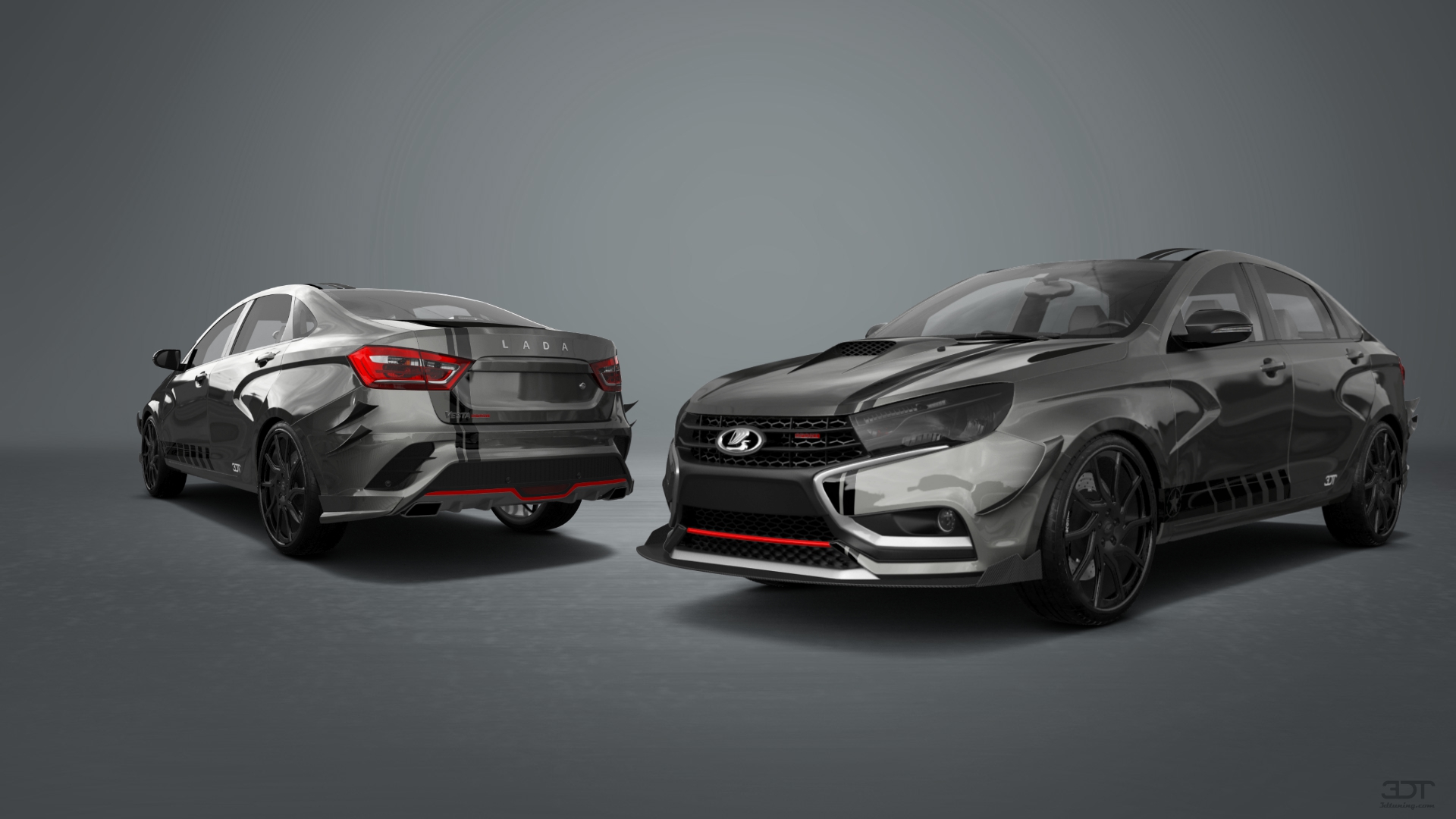 Lada Vesta 4 Door Saloon 2016 tuning