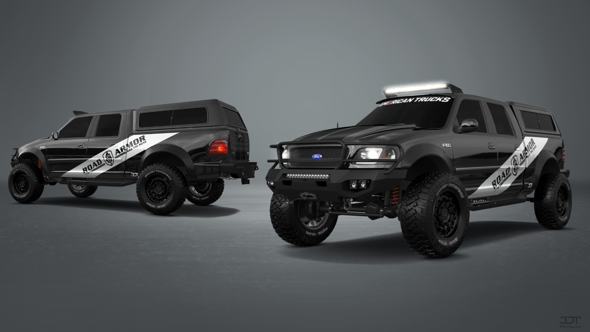 Ford F-150 SuperCrew 4 Door pickup truck 1997 tuning