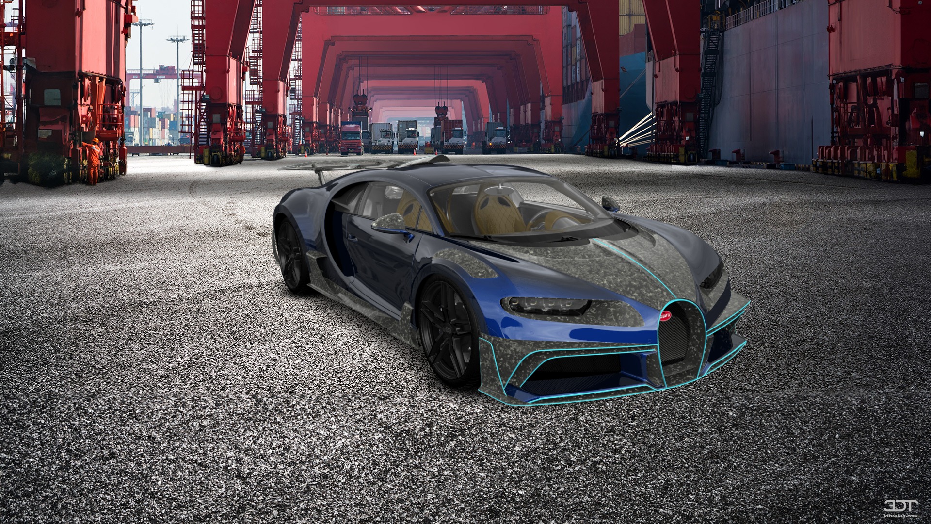 Bugatti Chiron 2 Door Coupe 2016