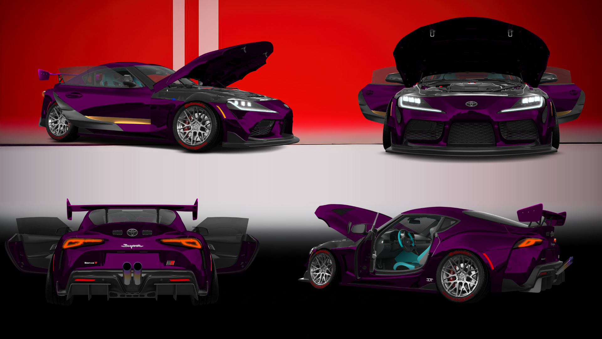 Toyota GR Supra 2 Door Coupe 2019 tuning