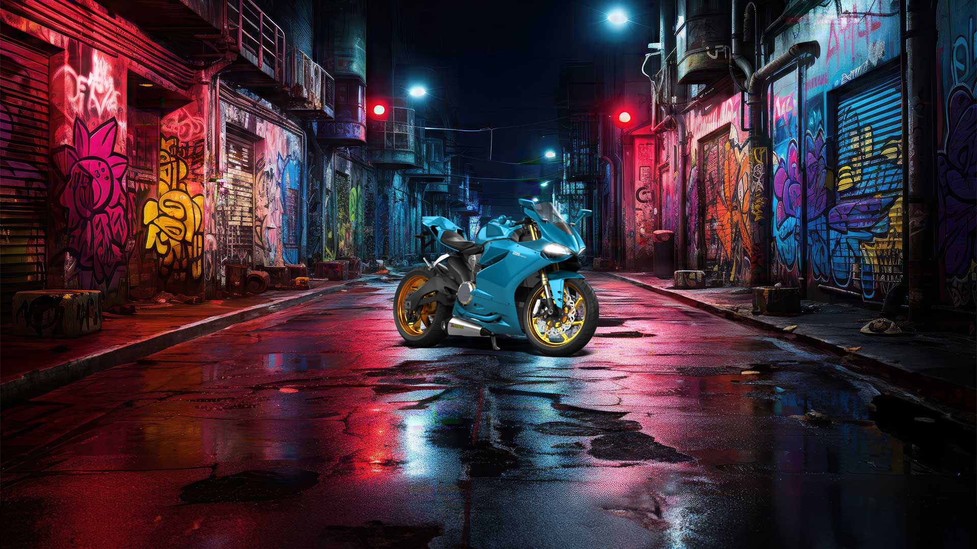 Ducati 899 Panigale Sport Bike 2015 tuning