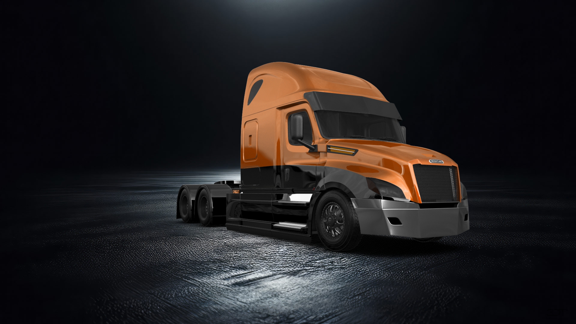 Freightliner Cascadia Sleeper Cab Truck 2018 tuning