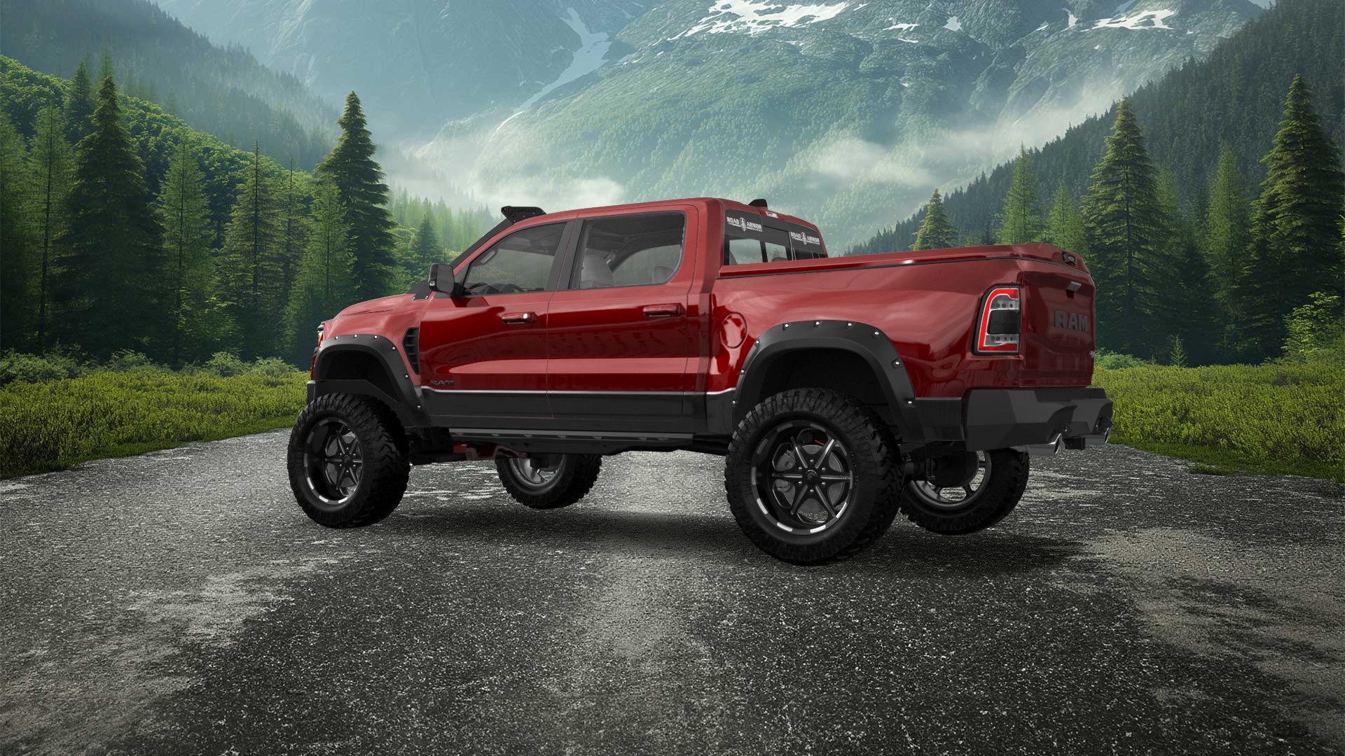 Dodge Ram 1500 TRX 4 Door pickup truck 2021